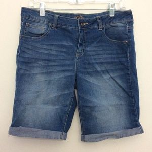 Justice Denim Bermuda